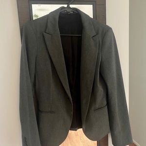 Express grey suit jacket